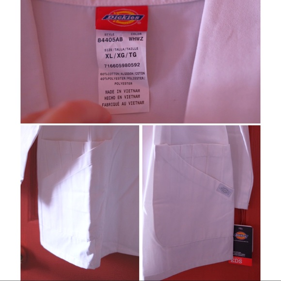 BNWT Dickies Labcoat (XL) - Picture 3 of 4